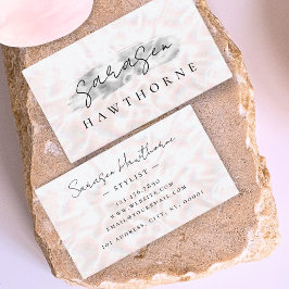 Cartão De Visita Opal Stone Silver Brusca Traço Luxo