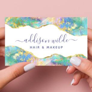 Cartão De Visita Opala de Fogo 