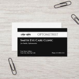 Cartão de visita optometrista