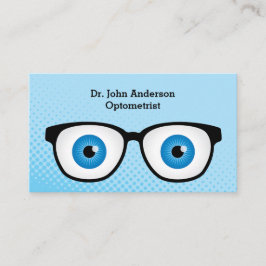 Cartão De Visita Optometrista colorido