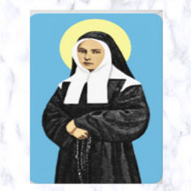 Oração à Rua Bernadette Prayer Card