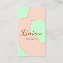 Orange green pastel boho add name place rustic ele