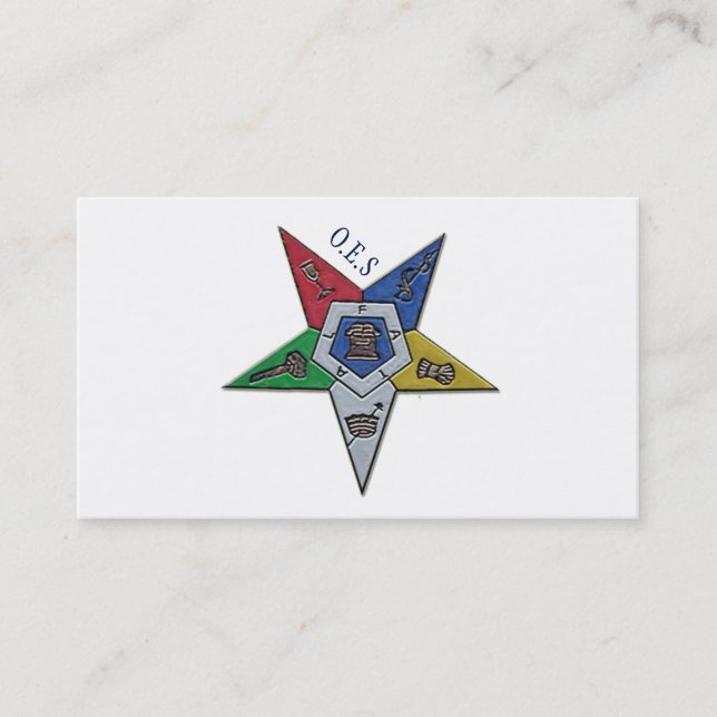Cartão De Visita Ordem Da Estrela Oriental (Frente)