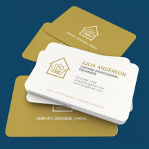 Organizador profissional Dourado