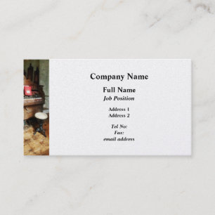 Cartão De Visita Orgão Da Igreja Com Cadeira De Vela - Término De P