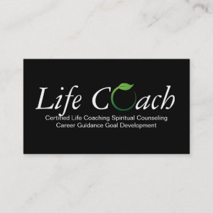 Cartão De Visita Orientação de Aconselhamento Espiritual Coach de V