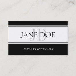 Cartão De Visita Os cuidados listram o branco