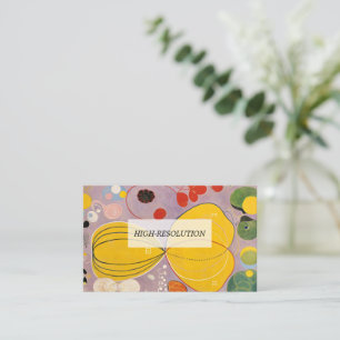 Cartão De Visita Os Dez Maiores, Grupo IV, nº 7, por Hilma af Klint