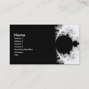 Cartão De Visita Os pinhos