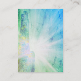 Cartão De Visita Os raios curas da mão do *~* da energia da energia