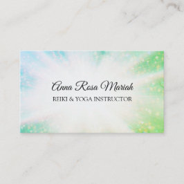 Cartão De Visita *~* Os Raios de Quebra de Energia Reproduzem Reiki
