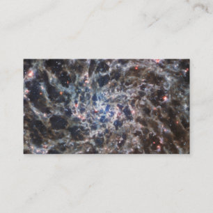 Cartão De Visita Ossos da Galaxy IC5332 do JWST