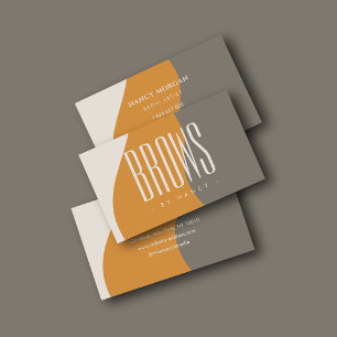 Cartão De Visita Ossos do Boho Retro Terra