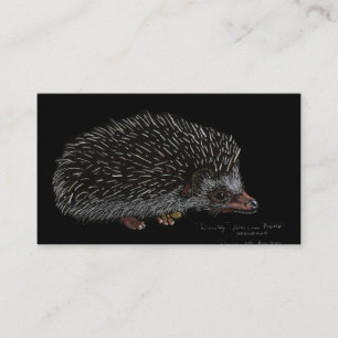 CARTÃO DE VISITA OURIÇO AFRICANO DO PIGMY