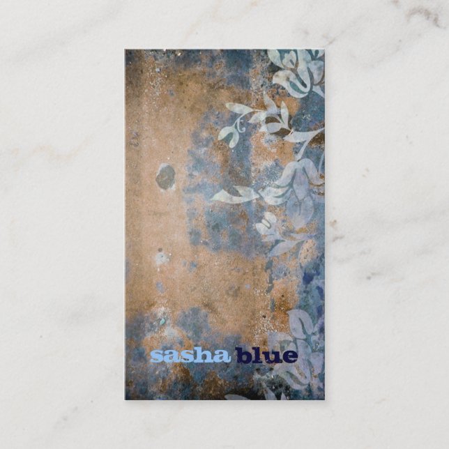 Cartão De Visita ouro 311-Lusciously rústico (Frente)