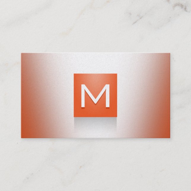 Cartão De Visita Ouro de Schoon (Frente)