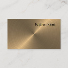 Cartão De Visita Ouro escovado