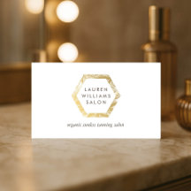 Ouro Palms Spray Tanning Salon Logo em branco
