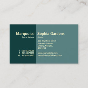 Cartão De Visita Ouro Seção 06