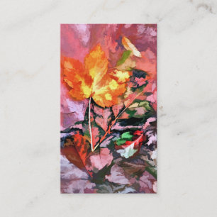 CARTÃO DE VISITA OUTONO