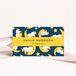 Cartão De Visita Ovelhas Dormentes, Babysitter, Cuidados Diários, C