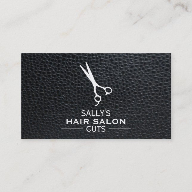 Cartão De Visita Ovinos com Divisores/Couro (Frente)