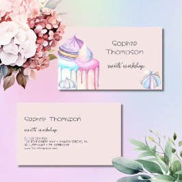 Cartão De Visita padaria doce salgada