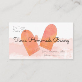 Cartão De Visita Padaria Oven Mitts