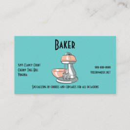 Cartão De Visita Padeiro