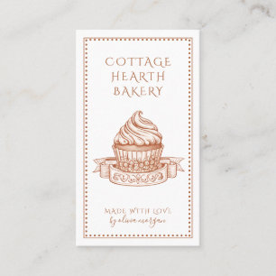 Cartão De Visita Padeiro Confeiteiro Chefe de Padaria de Casa de Ca