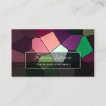 Padrão abstrato de azulejos de mosaico colorido