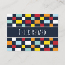 Padrão Colorido do Quadro de Verificação