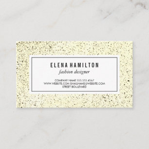 Cartão De Visita Padrão de borda moderna