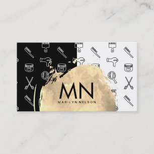 Cartão De Visita Padrão de Ferramentas de Lista de Estilos com Core