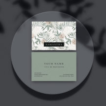 Padrão de Folhas e Flores de Aquarelas Tropicais