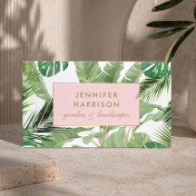 Padrão de Folhas Tropicais em Aquarela Designer