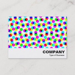 Cartão De Visita Padrão de Meio-Tom de Cor