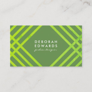 Cartão De Visita Padrão de na moda com Textura Moderna