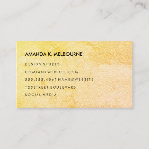 Cartão De Visita Padrão de Na moda Contemporâneo