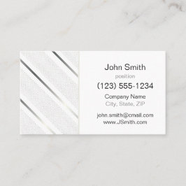 Cartão De Visita Padrão geométrico