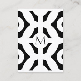 Cartão De Visita Padrão Geométrico