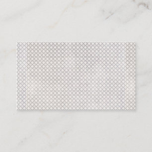 Cartão De Visita Padrão geométrico do bege