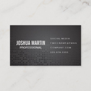 Cartão De Visita Padrão Metálico