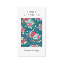 Padrão Rosa Rosa e Teal do chique