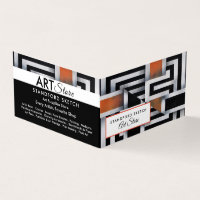 Padrão Trippy Maze, Loja de Suprimentos de Arte, D