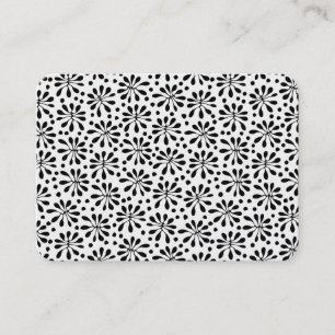 Cartão De Visita Padrão Vegetal Estilizado 020818