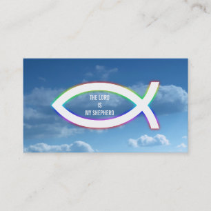 Cartão De Visita Padre do pastor   do cristão  