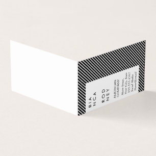 Cartão De Visita Padrões e faixas do espiral