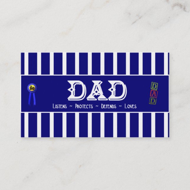 Cartão de visita pai (Frente)