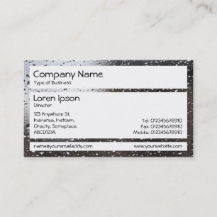 Cartão De Visita Painéis - Chuva em uma Janela